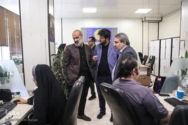 بازدید محمد آقاسی مدیر مرکز مطالعات رسانه های ارشاد از ایکنا