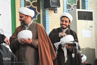 آیین تلبس طلاب مدرسه علمیه فاطمیون اهواز 