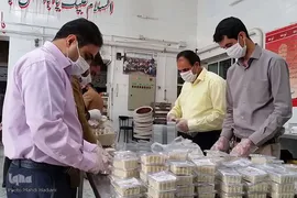 عیدانه هیأت ابوالفضلی بیرجند به مدافعین سلامت