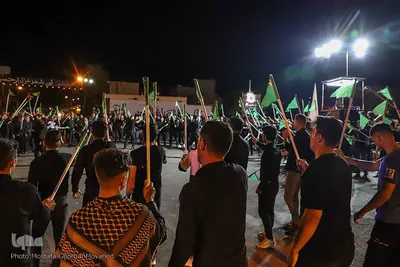 مراسم شاه حسین گویان در اهر