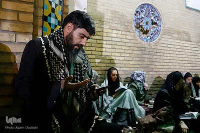 مراسم شب بیست‌ویکم ماه مبارک رمضان در قزوین