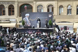 تشییع پیکر آیت‌الله غیاث‌الدین طه محمدی‎