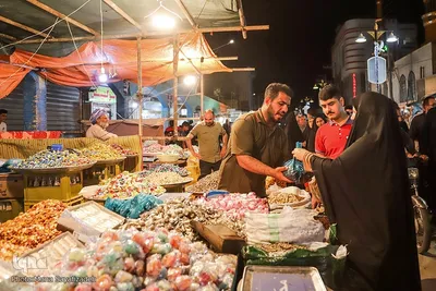 بازار شادگان در آستانه عید فطر