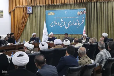 مراسم تودیع و معارفه مدیر اداره تبلیغات اسلامی ملایر‎