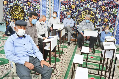 محفل انس با قرآن در مسجد حضرت مهدی(عج)