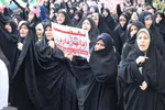 راهپیمایی ضد صهیونیستی در حمایت از مردم مظلوم فلسطین در ملایر