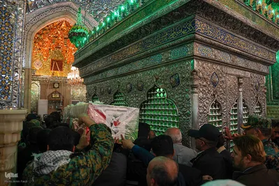 تشییع پیکر مطهر سرهنگ شهید احسان بخشنده در شیراز