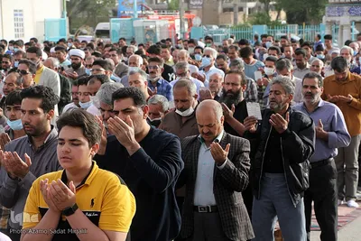 اقامه نماز عید سعید فطر در یزد‎‎