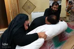 آیین استقبال از پیکر شهدای تازه‌تفحص‌شده در سیمای مرکز اصفهان