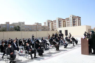 افتتاح مدرسه خیری و کلنگ زنی اولین مدرسه پویش ملی «من مادرم» در یزد‎