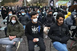 مراسم گلباران جایگاه جلوس بنیانگذار کبیر انقلاب اسلامی، امام خمینی(ره) در بهشت زهرا(س)