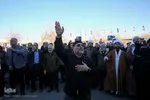 تجمع گروهی ازمردم مشهد در حمایت از حملات موشکی سپاه
