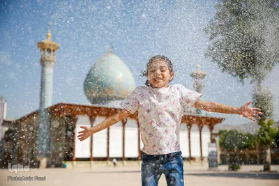 حضور کودکان در حرم شاهچراغ (ع)