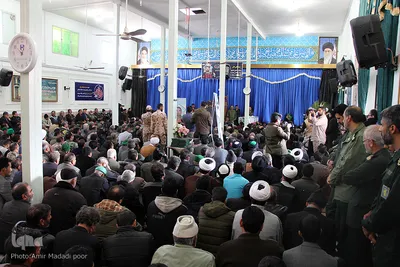 تشییع پیکر مطهر بسیجی شهید سید علی رضوی