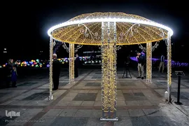نورآرایی شعبانیه شهر تهران