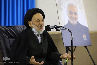 دیدار اعضای قرارگاه امنيت غذايی خراسان‌جنوبی با حجت الاسلام عبادی