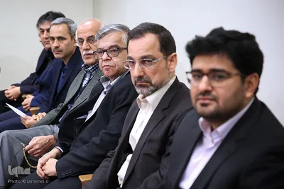 دیدار جمعی از مسئولان و محققان پژوهشکده علوم شناختی با رهبر انقلاب