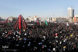 تشییع پیکر مطهر شهید سپهبد سلیمانی در کرمان