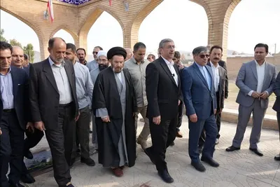 گلزار شهدای رومشکان غبارروبی شد