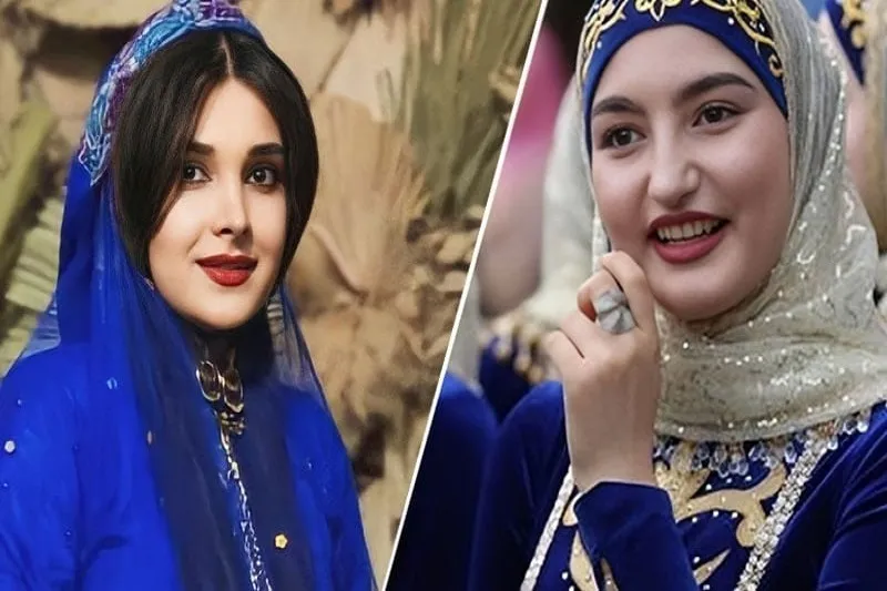 ইরান ও রুশ নারীদের স্থানীয় পোষাকে নান্দনিক বৈচিত্র