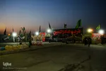 عزاداری شب سوم محرم در بلوار نماز مشهد
