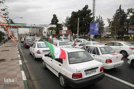 راهپیمایی ماشینی ۲۲بهمن