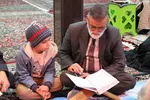 کرسی تلاوت قرآن کریم همزمان با هفته قرآن در ملایر‎‎