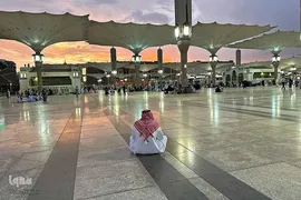 زائران بین‎المللی مدینه پیش از اعزام به مکه