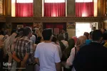 بازدید مسافران نوروزی از کاخ چهلستون اصفهان