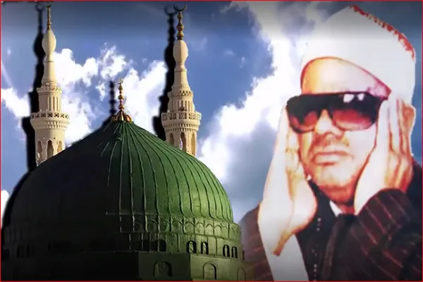 فیلم | نیایش قاری مصری پیش از تلاوت