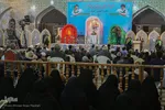 مراسم بزرگداشت شهدای مدافع امنیت فارس در حرم سیدعلاءالدین حسین(ع)شیراز