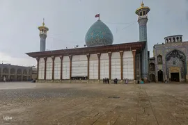 باران اردیبهشت در حرم شاهچراغ(ع)