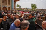 تشییع پیکر بسیجی شهید سید محمد امین مودت