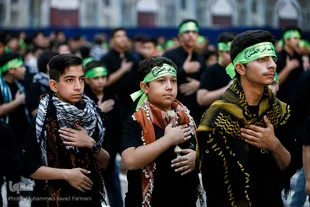 هیئات نوجوانان آرمانی، اربعینی شدند