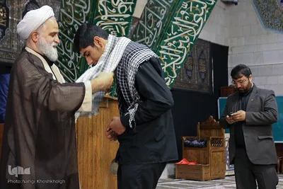 مراسم گردهمایی دانشجویان عاشورایی