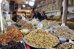 حال و هوای بازار تبریز در آخرین ساعات شروع شب یلدا