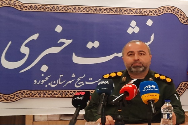 سرهنگ یاسر قدیمی، فرمانده ناحیه مقاومت بسیج شهرستان بجنورد