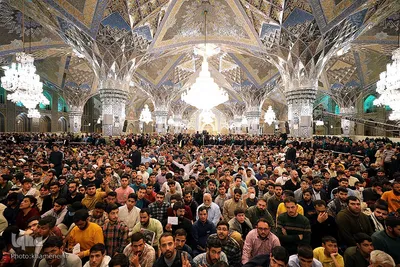 حضور و سخنرانی در اجتماع زائران و مجاوران حرم مطهر رضوی