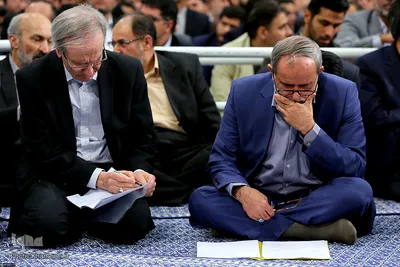دیدار جمعی از اساتید دانشگاه‌ها با رهبرمعظم انقلاب