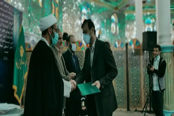 مراسم تجلیل از قاریان محافل جزءخوانی شهرستان نهاوند برگزار شد