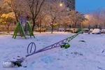 اصفهان در آغوش زمستان