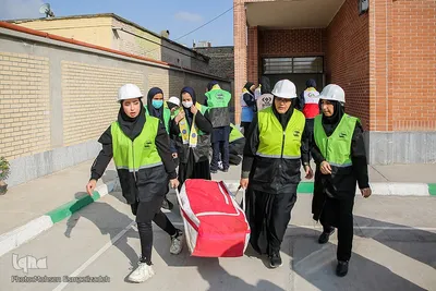 بیست وچهارمین مانور سراسری زلزله و ایمنی
