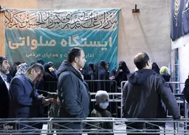 مهمان عزاي حضرت مادر بر سفره كريم بن كريم
