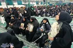 آیین شب وداع با پیکر پاک شهدا ی شهرستان نکا