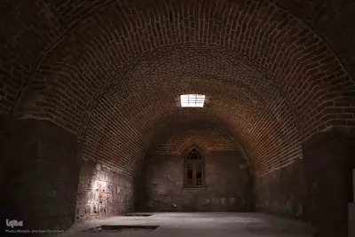 کاروانسرای شاه عباسی گویجه بئل جاده اهر_ تبریز