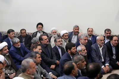 دیدار جمعی از مسئولان ارشد نظام با مقام معظم رهبری