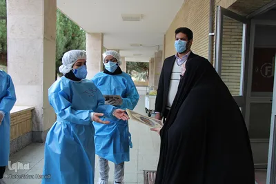 تجلیل از پرستاران بیرجندی خط مقدم کرونا