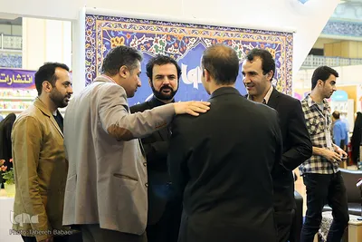غرفه خبرگزاری ایکنا در هفتمین روز بیست و ششمین نمایشگاه قرآن کریم