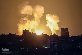 تجاوز نظامی صهیونیستها به نوار غزه
