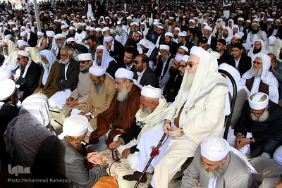 تشییع و نماز بر پیکر مولوی برفی در خراسان جنوبی